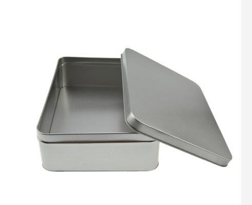 1000ml Tea Tin Boxes 1 Color Square Storage Tins With Lids